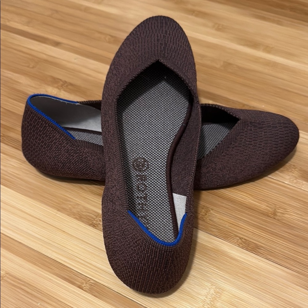 Rothy’s Python Brown Flats